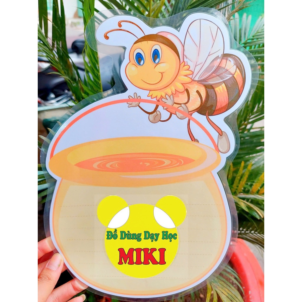 CHÚ ONG CHĂM CHỈ TÌM MẬT (Đồ dùng dạy học Miki)