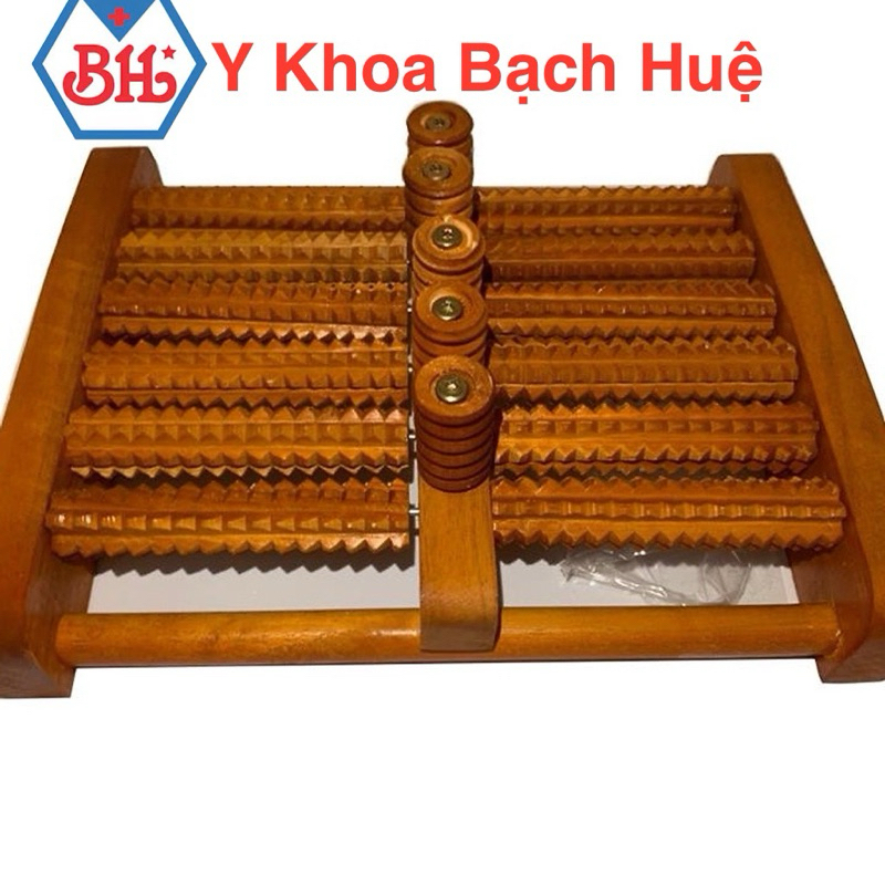 Bàn lăn chân gỗ massage, dụng cụ massage chân, bàn lăn massge giúp thư giãn chân mỏi ngày