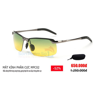 Mắt kính xuyên đêm giúp lái xe an toàn tròng Polycarbonate 1.56