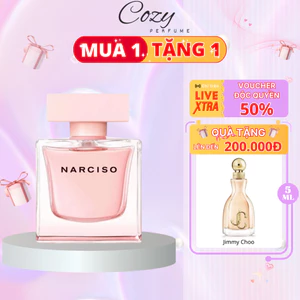 Nước hoa nữ Narciso Eau de Parfum Cristal Chiết 5ml/10ml Hương thơm Trẻ trung Quyến rũ-Cozy Perfume