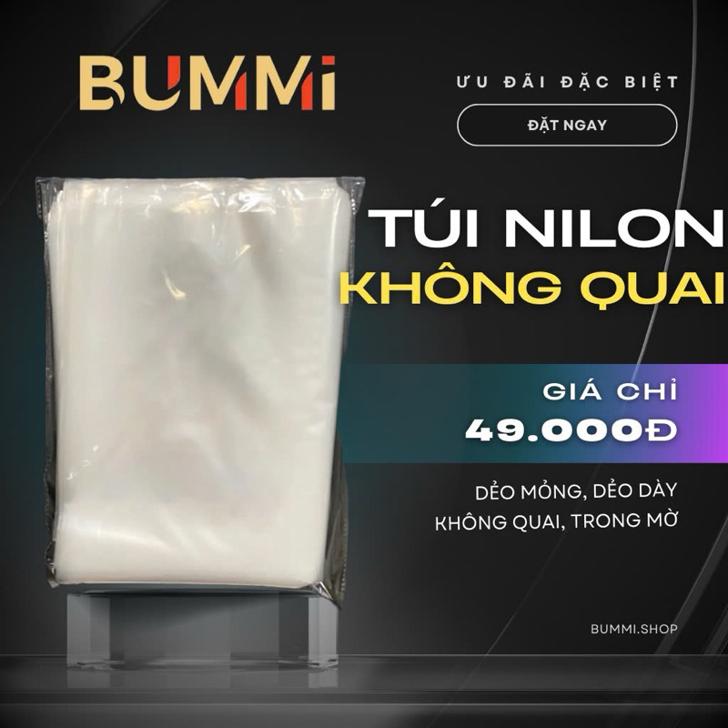 1kg Túi Nilon PE loại dẻo Miệng túi từ 50cm đến 140cm( Giao từ TpHCM ...