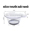 Bát Nhuộm Tóc Trong Suốt Cao Cấp 300ml/600ml - Thiết Kế Hiện Đại, Nhựa Cao Cấp, Bền Đẹp, Dễ Vệ Sinh