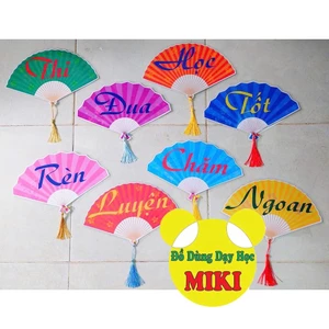 KHẨU HIỆU MẪU QUẠT - TRANG TRÍ LỚP (Đồ Dùng Dạy Học Miki)