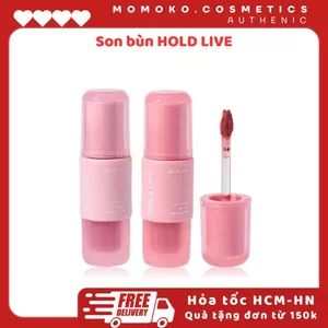 Son Kem Lì Hold Live All In Love (HL710) Nhung Lì Kháng Nước Siêu Lì Son Kem Mềm Mịn Dễ Tán Lâu Trôi Son