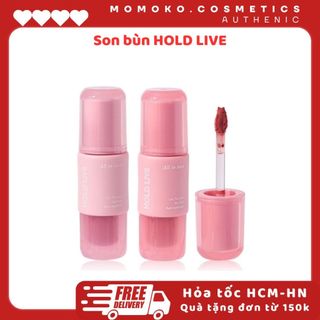 [HOLD LIVE] Son Kem Lì Hold Live All In Love (HL710) Nhung Lì Kháng Nước Siêu Lì Son Kem Mềm Mịn Dễ Tán Lâu Trôi Son