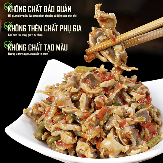 Mề Gà Chưng Ớt Hồ Nam Số 15 Xiangyi 238g - Vị Chua Cay, Giòn Sần Sật, Ăn Liền, Đồ Ăn Vặt Nội Địa Trung Luka Food