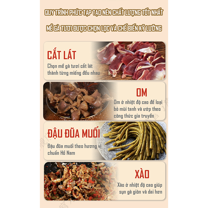 Mề Gà Chưng Ớt Hồ Nam Số 15 Xiangyi 238g - Vị Chua Cay, Giòn Sần Sật, Ăn Liền, Đồ Ăn Vặt Nội Địa Trung Luka Food