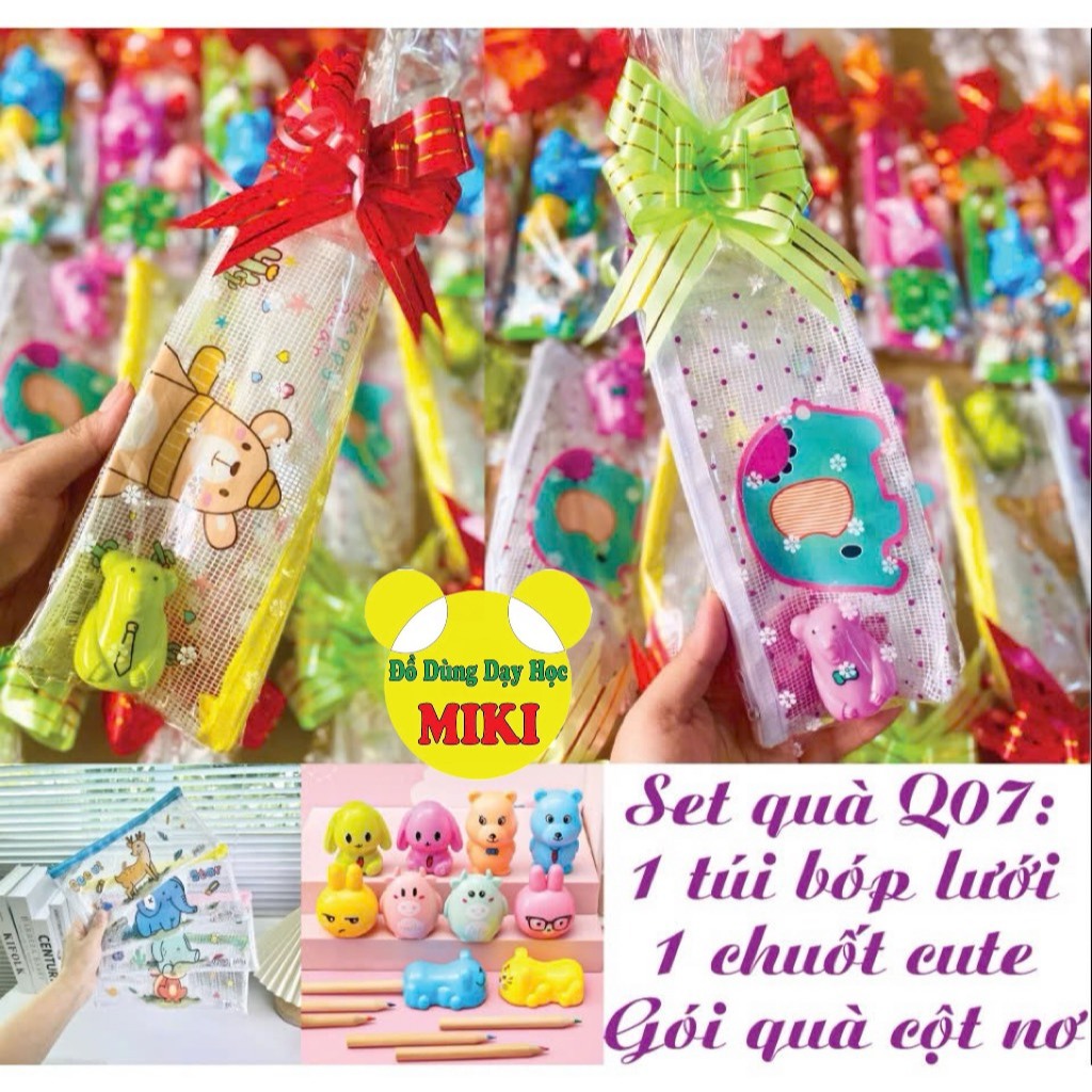 SET QUÀ GIÁ RẺ TỪ 10K ĐẾN 20K, PHẦN THƯỞNG HỌC SINH (Đồ dùng dạy học Miki)