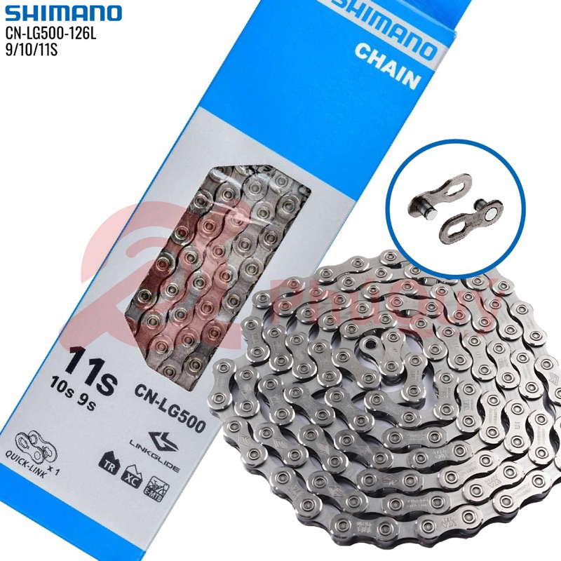 Sên LG500 Shimano xài 9 , 10 , 11 tốc độ  126L CÓ KHÓA SÊN