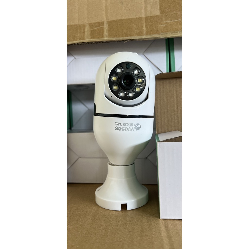 (Lỗi 1 đổi 1) Camera Yoosee MODEL 2026 bóng đèn thế hệ mới 20.0MP - xoay 360 độ, xem đêm có màu mẫu mới nhất 2025