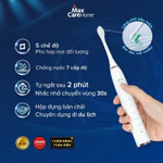Bàn chải điện Maxcare Hera - Công nghệ khử Khuẩn sấy khô, Sóng Âm Sonic, chống nước IPX7 tặng kèm đầu rửa mặt - Nhật Bản — ảnh 4