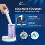 Bàn chải điện Maxcare Hera - Công nghệ khử Khuẩn sấy khô, Sóng Âm Sonic, chống nước IPX7 tặng kèm đầu rửa mặt - Nhật Bản — ảnh 3