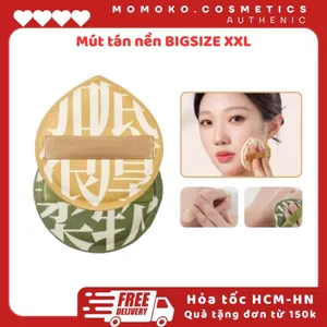Mút tán mút trang điểm Bigsize XL kẹo bông rubycell kem nền mềm mịn đàn hồi hot tiktok chất liệu cao cấp Nhật Bản
