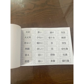 SỔ - Thẻ kanji theo từ vựng N5-4-3