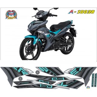 TEM RỜI EXCITER 150 MẪU ZIN  - IN 3 LỚP KHÔNG BAY MÀU.