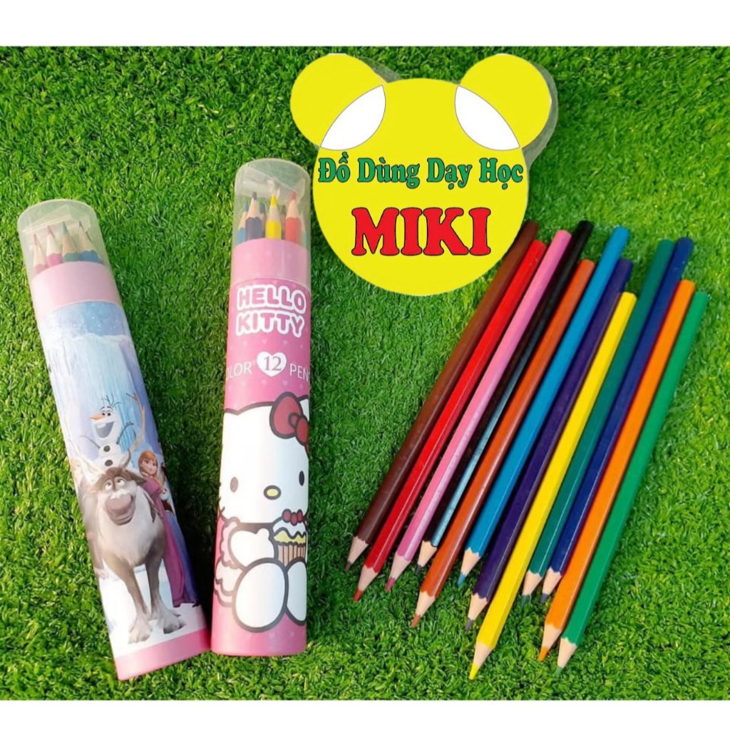 CHÌ MÀU 12 CÂY (mẫu ngẫu nhiên)