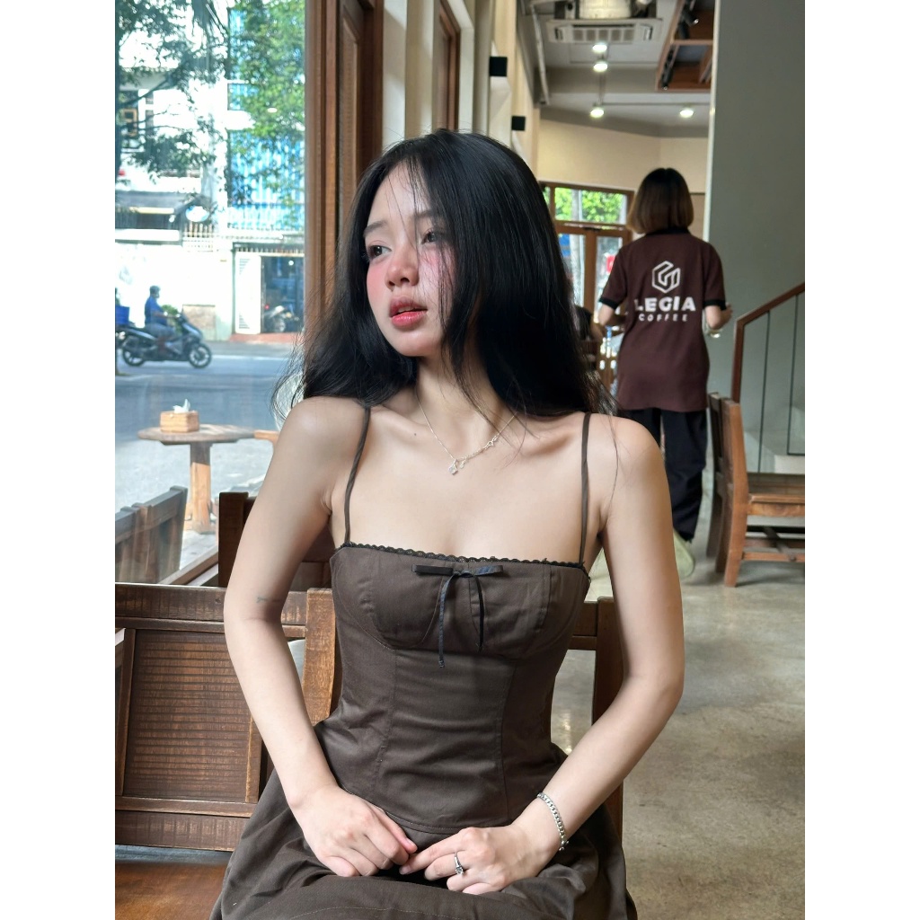 (Có Sẵn)  Đầm body sexy dáng ngắn dự tiệc chữ A quây ngực | YELLOW DRESS | SECODEE