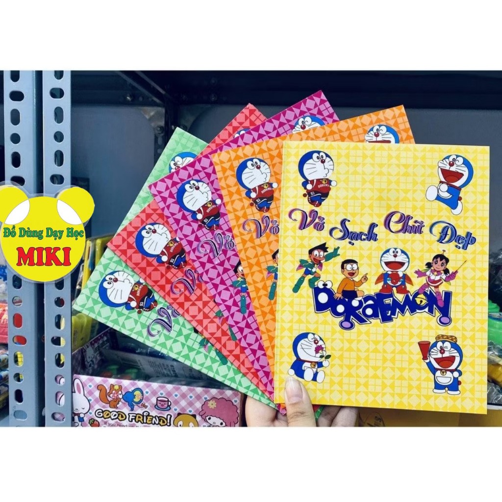 BÌA LÓT SÁCH, VỞ DOREMON cho học sinh