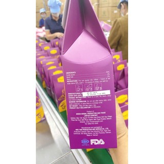 Hộp Trà túi lọc tía tô, đánh bay gút,, giải cảm, mát trong sạch mụn hộp 30 gói x 5g