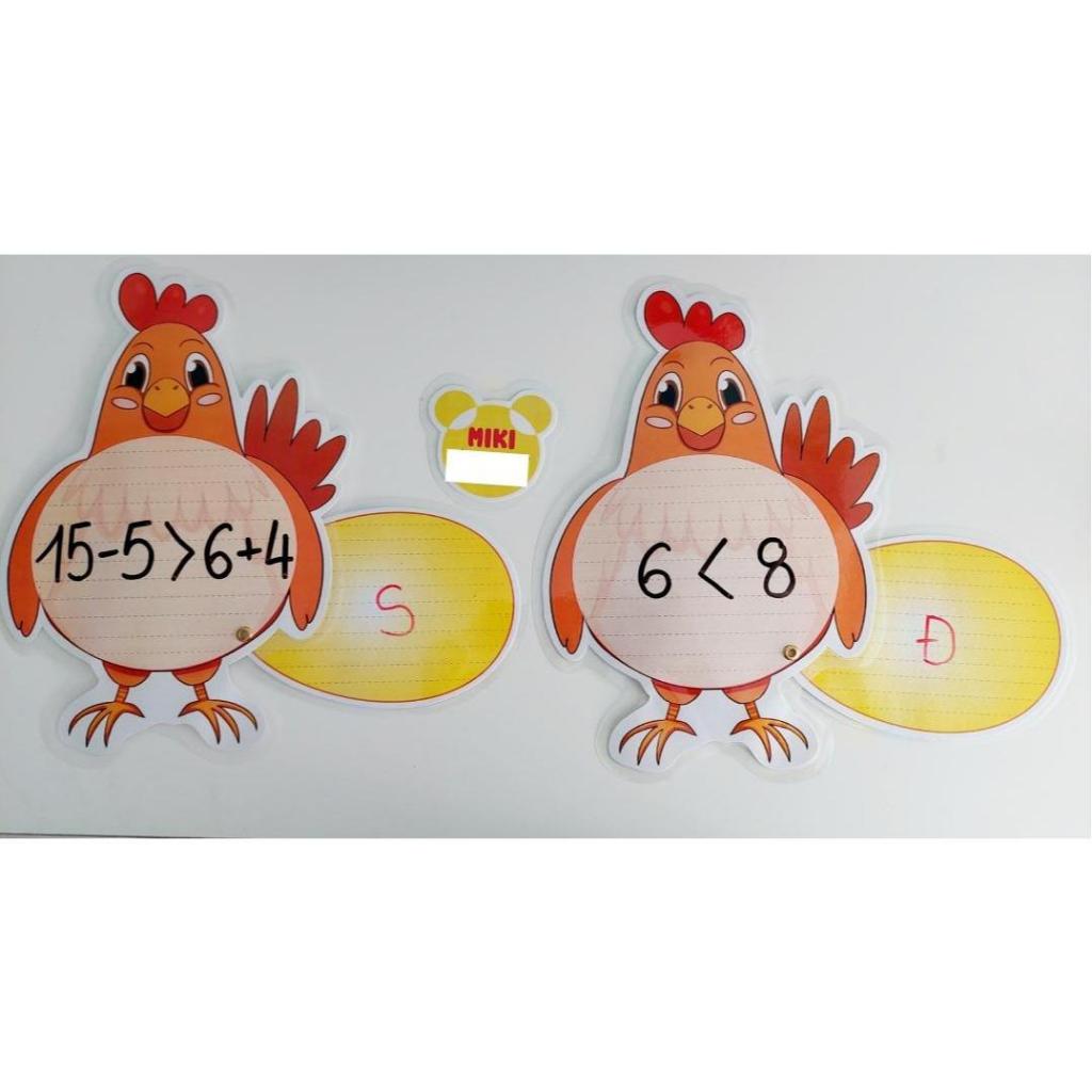 GÀ ĐẺ TRỨNG ( đồ dùng dạy học MIKI )