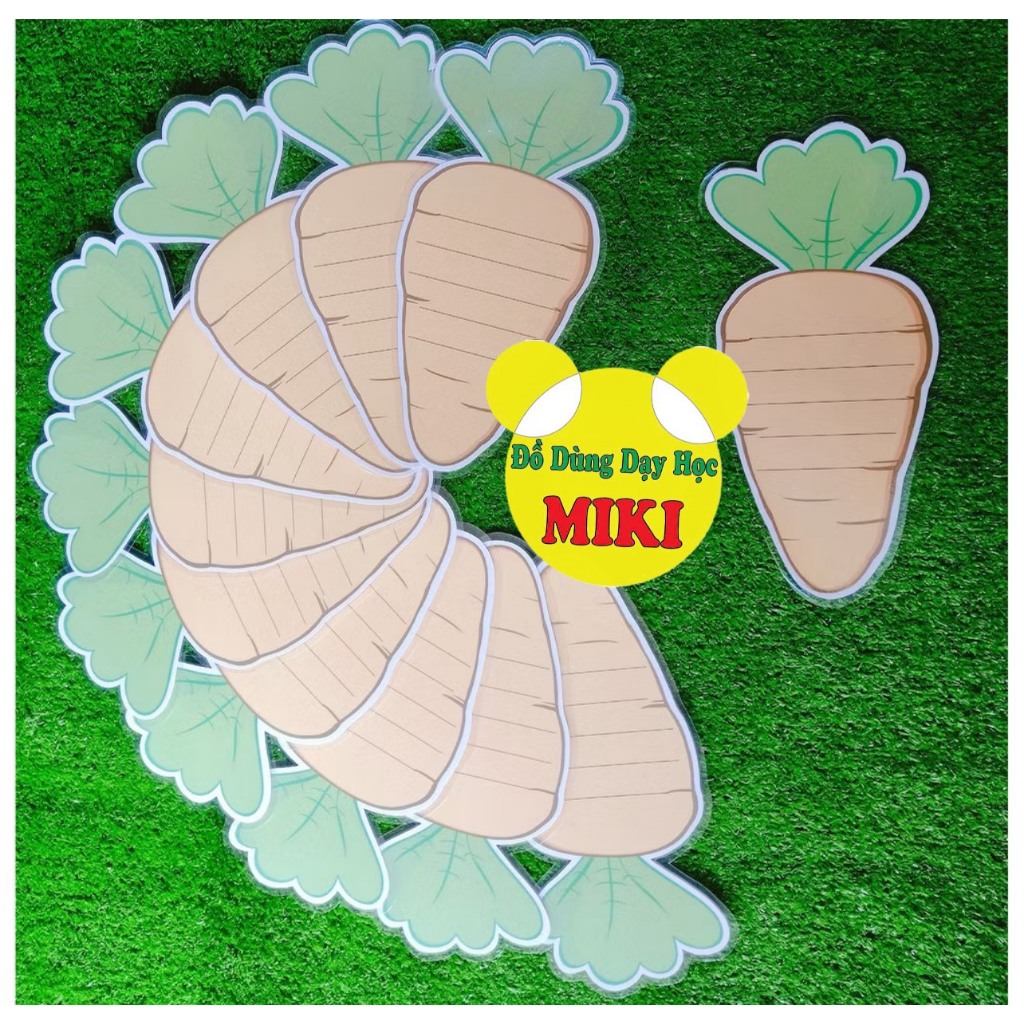 Thỏ tìm cà rốt (Đồ Dùng Dạy Học Miki)