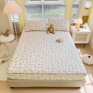 Bộ Ga Gối Trần Bông 3 Món Cotton Đũi Dệt Hữu Cơ Sơ Đậu Lành Mền Mịn Thoáng Mát Đầy Đủ Size