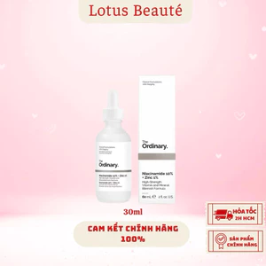 Tinh Chất THE ORDINARY Niacinamide 10% + Zinc 1% Kiềm Dầu, Giảm Thâm, Mụn ( 30ml )