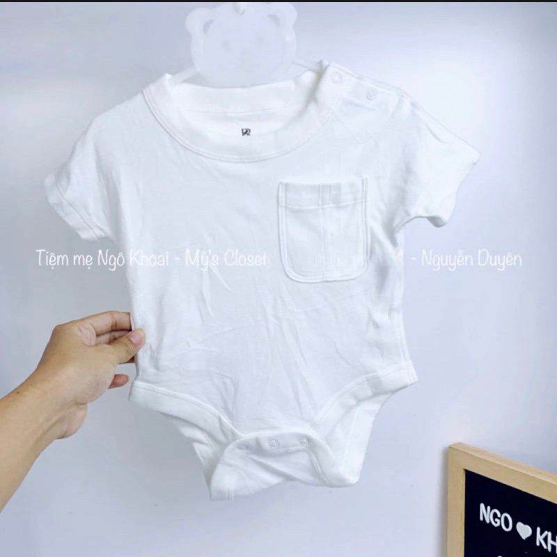 [MD133]6/12M-12/18-18/24M Body chip/ áo liền thân xuất xịn cho bé