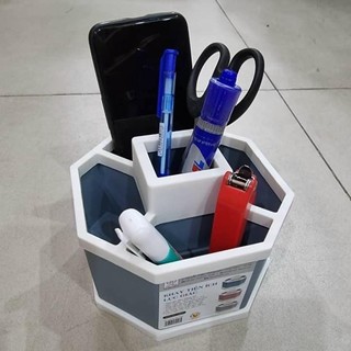 Khay Nhựa Tiện Ích Việt Nhật  5 ngăn để bàn, cắm bút, đựng đồ đa năng bền đẹp