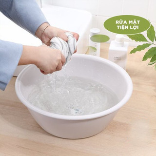 Chậu rửa mặt cho bé cap cấp Hokori Việt Nhật rửa rau củ, hoa quả tiện lợi, Chậu rửa mặt đa năng 2520
