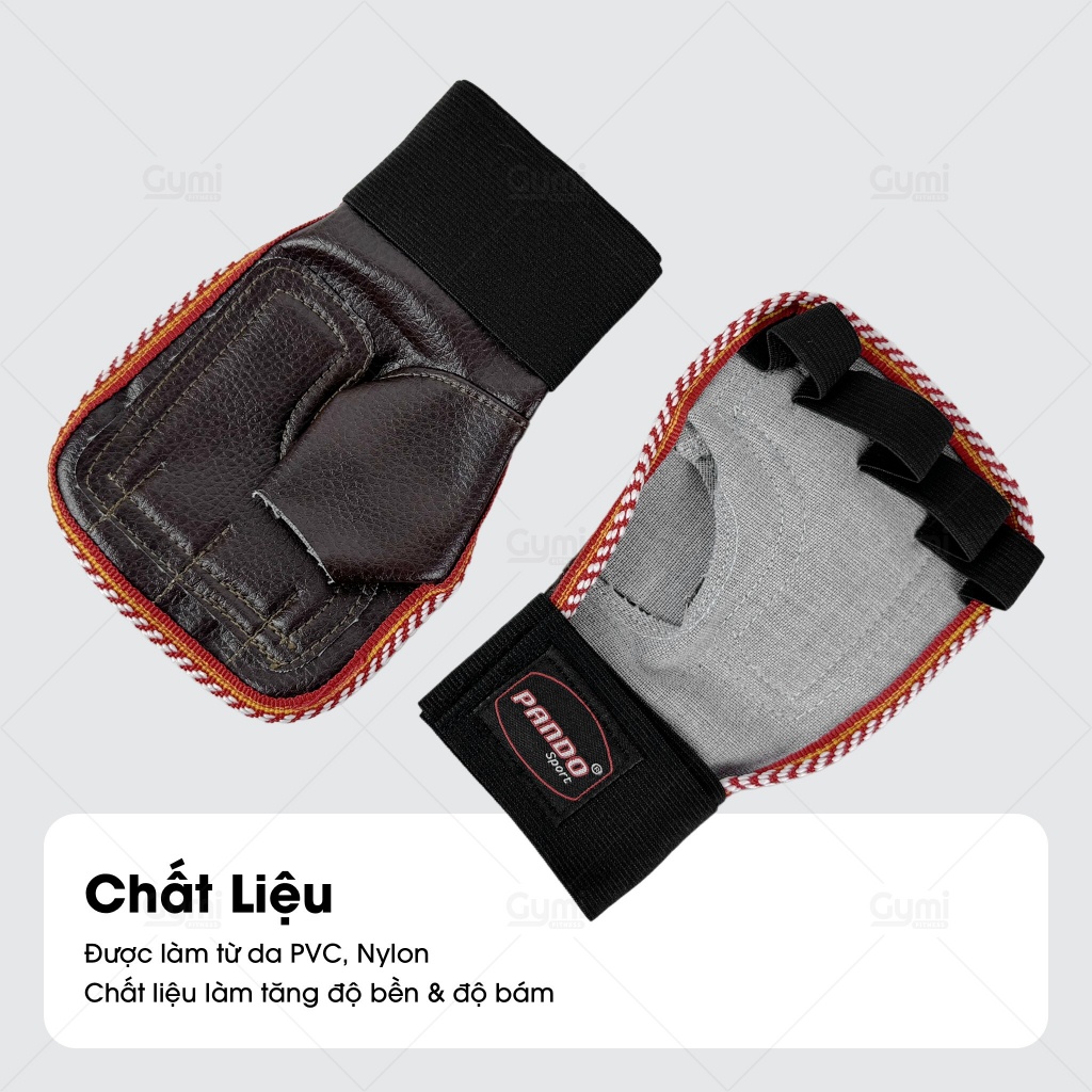 Găng Tay Da Pando - Găng Tay Si Nhập Trực Tiếp Từ Xưởng - Găng Tay Tập Gym Nam Nữ - PandoSi