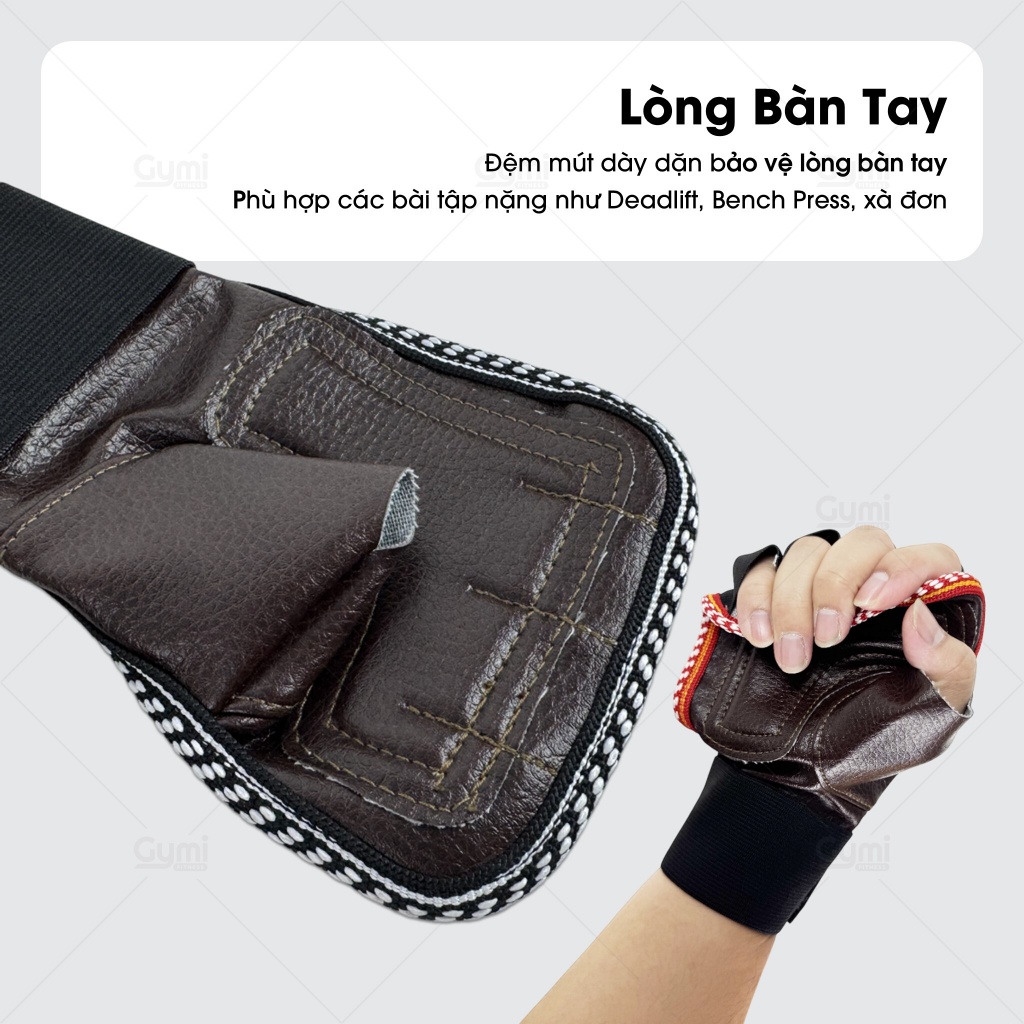 Găng Tay Da Pando - Găng Tay Si Nhập Trực Tiếp Từ Xưởng - Găng Tay Tập Gym Nam Nữ - PandoSi