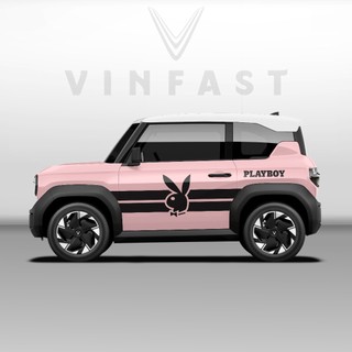 Tem dán xe VF3 - Decal dán xe VF3 MẪU TEM THỂ THAO CÁ TÍNH . 1 bộ dán 2 bên ( mẫu VF3 - 36 )