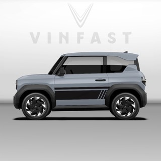 Tem dán xe VF3 - Decal dán xe VF3 MẪU TEM THỂ THAO CÁ TÍNH nhiều màu sắc lựa chọn ( mẫu VF3 - 37 )