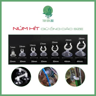 Hít Kính Giữ Dây Sủi Oxy, Co2 - Cố Định Ống In Out Các Loại