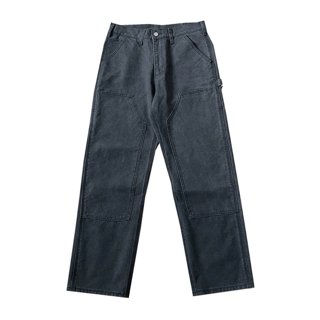 Quần jean dáng suông rộng Cargo pants nam nữ ống suông HAZEE phong cách boy phố