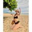Bikini 2 mảnh bèo nhún mẫu mới . bikini nhún bèo nơ (sẵn hàng- che tên)