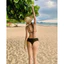 Bikini 2 mảnh bèo nhún mẫu mới . bikini nhún bèo nơ (sẵn hàng- che tên)