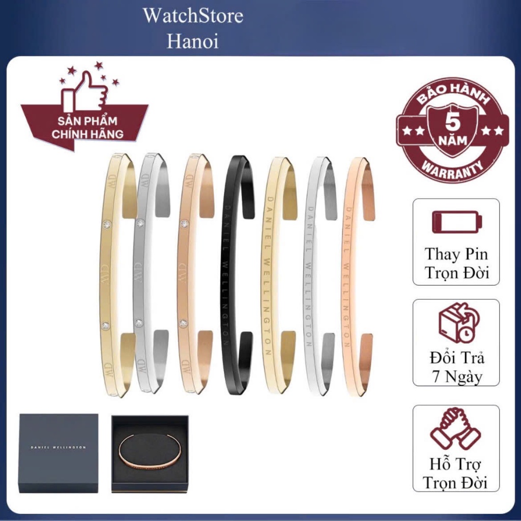 Vòng Tay Daniel Classic Cuff V1 - Lumine Chính Hãng, Chất Liệu Thép ...