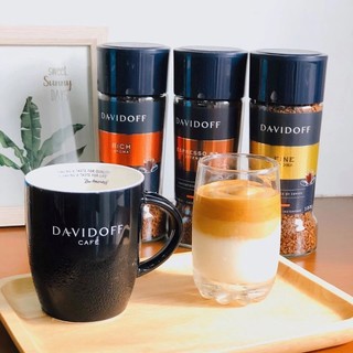 Cà Phê Hòa Tan Davidoff – Espresso 57, Fine Aroma, Rich Aroma (Lọ 100g)