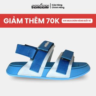 Giày Sandal Nữ Quai Ngang Đế Êm Chống Trơn, Dây Dù, S5 Xanh Đại Dương Size 36-40 – SandanI