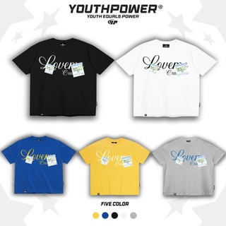 Áo Thun Big Boxy LOVE ME CRUSH YOUTHPOWER From Rộng Oversize Nam Nữ Cổ Tròn Chất Liệu Cotton 250gsm In Lụa Local Brand