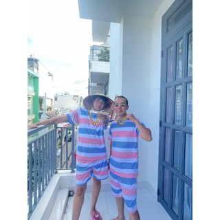 ✨ video + hình thật ✨ Bộ thể thao sao kê hot trend nam nữ chất vải thun lạnh mát mịn phối họa tiết caro nổ Kl2i bật Kl2