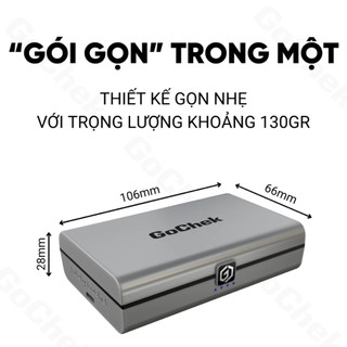 Micro Thu Âm Không Dây GoChek Ultra S24 - Micro Ghi Âm Hỗ Trợ Điện Thoại, Âm Thanh Xịn Xò