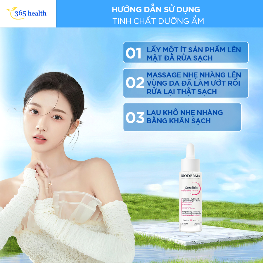 Tinh Chất Bioderma Sensibio Defensive Serum 30ml