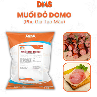 [có che tên] MUỐI ĐỎ DOMO - tạo màu hồng đỏ cho nem nướng, nem chua