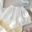Set Bộ Bé Gái Áo Cổ Ren Phối Nơ Kèm Chân Váy Phong Cách Hàn Quốc