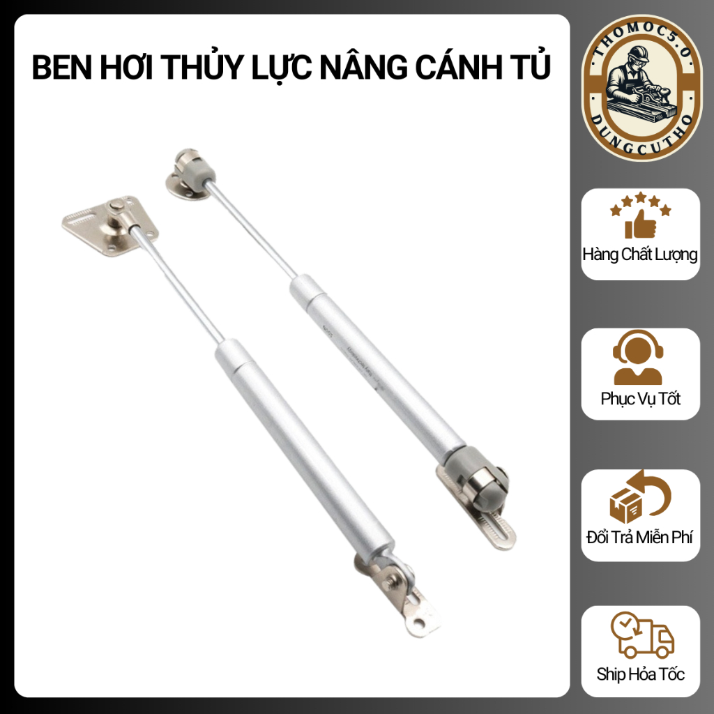 Cây Ben Hơi Đội Nâng Trợ Lực Yên Xe Máy, Nâng Cánh Tỷ - Ty Xylanh Thủy Lực Chống Cánh Cửa Tủ Tự Động