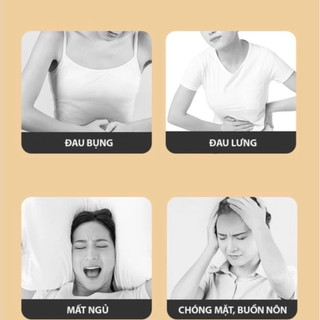 Máy Chườm Bụng Kinh-Đai Massage Giảm Đau Bụng Kinh BUMAS BU01-Hỗ Trợ Chống Lão Hóa-Quà Tặng Bạn Gái