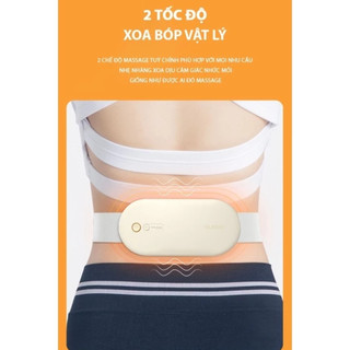 Máy Chườm Bụng Kinh-Đai Massage Giảm Đau Bụng Kinh BUMAS BU01-Hỗ Trợ Chống Lão Hóa-Quà Tặng Bạn Gái